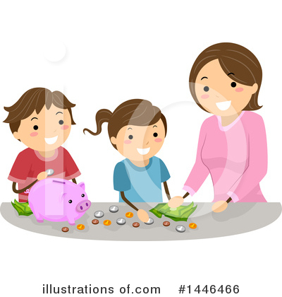 Royalty-Free (RF) Family Clipart Illustration by BNP Design Studio - Stock Sample #1446466
