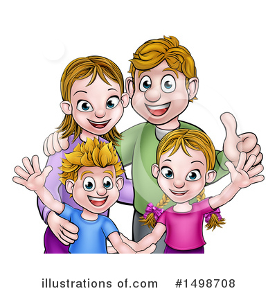 Royalty-Free (RF) Family Clipart Illustration by AtStockIllustration - Stock Sample #1498708