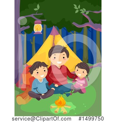 Camping Clipart #1499750 by BNP Design Studio