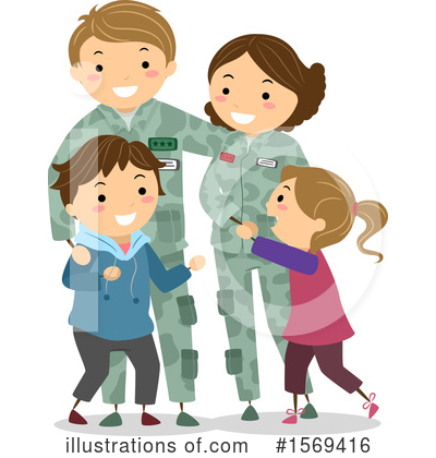 Royalty-Free (RF) Family Clipart Illustration by BNP Design Studio - Stock Sample #1569416
