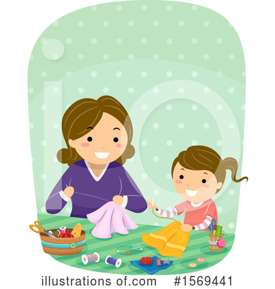 Royalty-Free (RF) Family Clipart Illustration by BNP Design Studio - Stock Sample #1569441