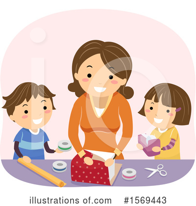 Royalty-Free (RF) Family Clipart Illustration by BNP Design Studio - Stock Sample #1569443