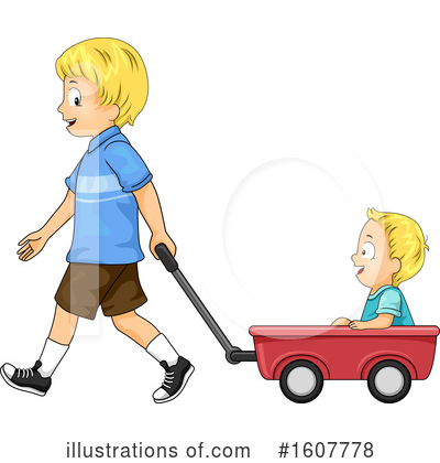Brothers Clipart #1607778 by BNP Design Studio