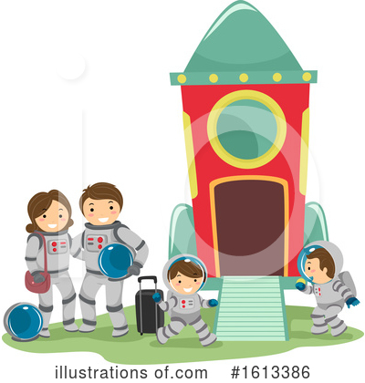 Astronaut Clipart #1613386 by BNP Design Studio