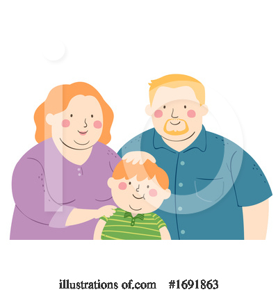 Royalty-Free (RF) Family Clipart Illustration by BNP Design Studio - Stock Sample #1691863