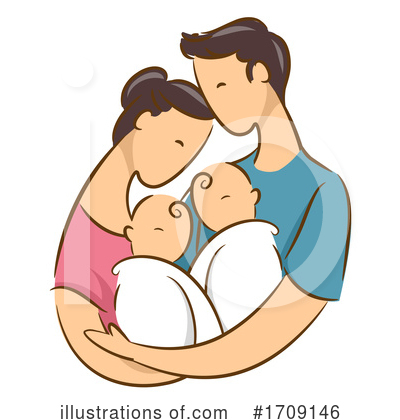 Royalty-Free (RF) Family Clipart Illustration by BNP Design Studio - Stock Sample #1709146