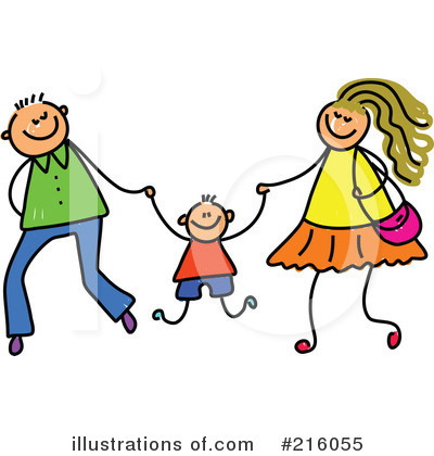 Royalty-Free (RF) Family Clipart Illustration by Prawny - Stock Sample #216055