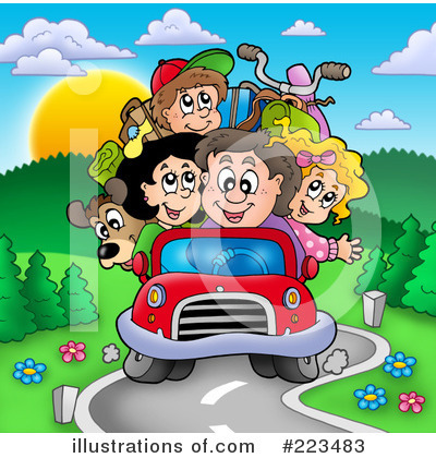 Royalty-Free (RF) Family Clipart Illustration by visekart - Stock Sample #223483