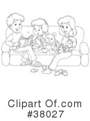 Family Clipart #38027 by Alex Bannykh