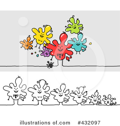 Royalty-Free (RF) Family Clipart Illustration by NL shop - Stock Sample #432097