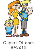 Family Clipart #43219 by Dennis Holmes Designs