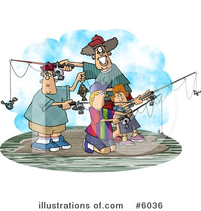 Fishing Clipart #6036 by djart
