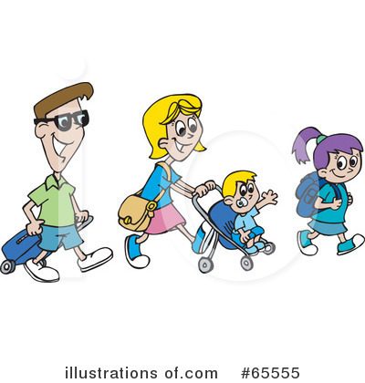 Royalty-Free (RF) Family Clipart Illustration by Dennis Holmes Designs - Stock Sample #65555