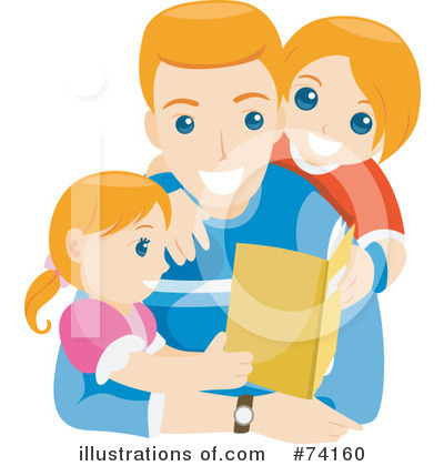 Royalty-Free (RF) Family Clipart Illustration by BNP Design Studio - Stock Sample #74160