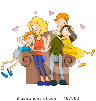 Royalty-Free (RF) Family Clipart Illustration by BNP Design Studio - Stock Sample #87663
