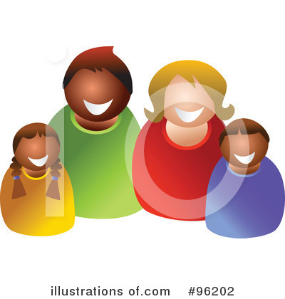 Royalty-Free (RF) Family Clipart Illustration by Prawny - Stock Sample #96202