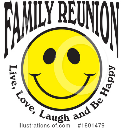 Royalty-Free (RF) Family Reunion Clipart Illustration by Johnny Sajem - Stock Sample #1601479