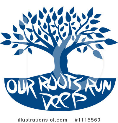 Royalty-Free (RF) Family Tree Clipart Illustration by Johnny Sajem - Stock Sample #1115560