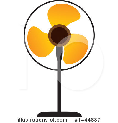 Royalty-Free (RF) Fan Clipart Illustration by ColorMagic - Stock Sample #1444837