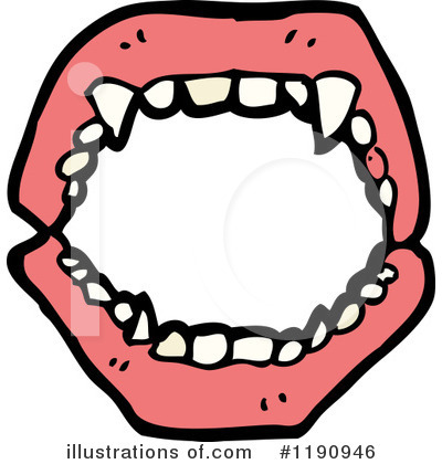 Vampire Teeth Clipart #1190946 by lineartestpilot