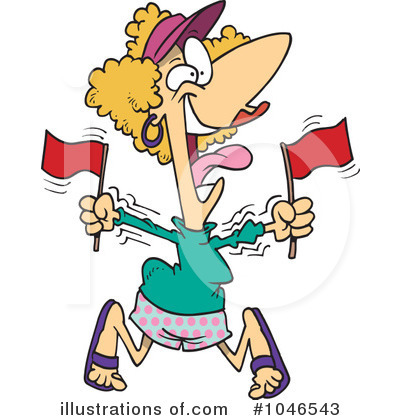 Sports Fans Clipart #1046543 by toonaday