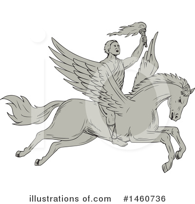 Pegasus Clipart #1460736 by patrimonio