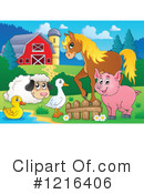 Farm Animal Clipart #1216406 by visekart