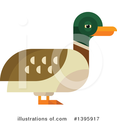Duck Clipart #1395917 by Vector Tradition SM