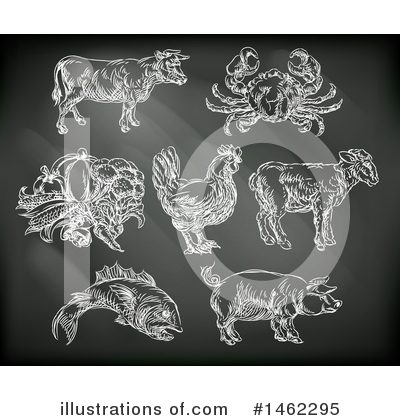 Royalty-Free (RF) Farm Animal Clipart Illustration by AtStockIllustration - Stock Sample #1462295