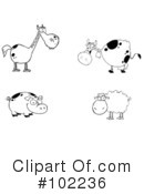 Farm Animals Clipart #102236 by Hit Toon