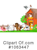 Farm Animals Clipart #1063447 by BNP Design Studio