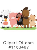 Farm Animals Clipart #1163487 by BNP Design Studio