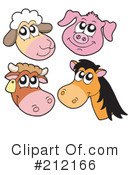 Farm Animals Clipart #212166 by visekart