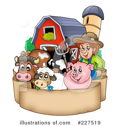 Cow Clipart #227519 by visekart