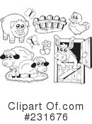 Farm Animals Clipart #231676 by visekart
