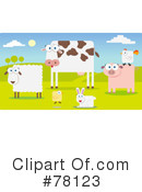 Farm Animals Clipart #78123 by Qiun
