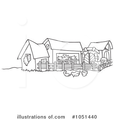 Royalty-Free (RF) Farm Clipart Illustration by dero - Stock Sample #1051440