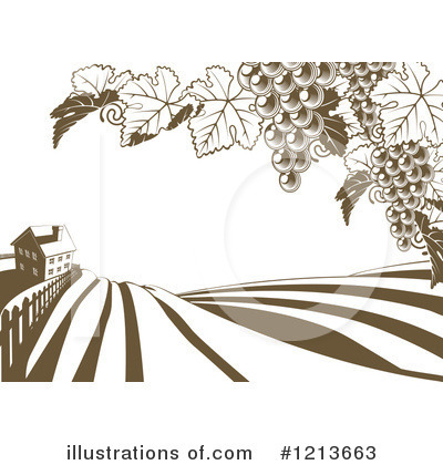 Grapevine Clipart #1213663 by AtStockIllustration