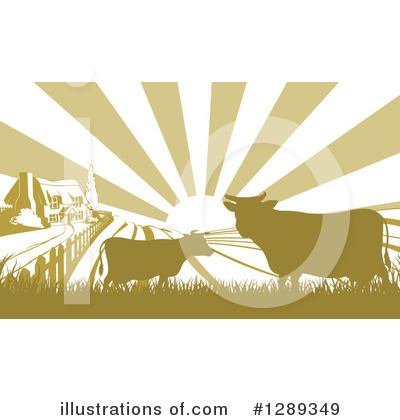 Royalty-Free (RF) Farm Clipart Illustration by AtStockIllustration - Stock Sample #1289349