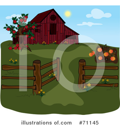 Royalty-Free (RF) Farm Clipart Illustration by Pams Clipart - Stock Sample #71145