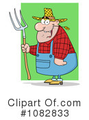 Farmer Clipart #1082833 by Hit Toon