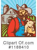 Farmer Clipart #1188410 by patrimonio