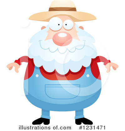Old Man Clipart #1231471 by Cory Thoman