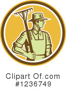Farmer Clipart #1236749 by patrimonio