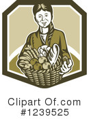Farmer Clipart #1239525 by patrimonio