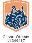 Farmer Clipart #1246487 by patrimonio