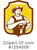 Farmer Clipart #1254506 by patrimonio