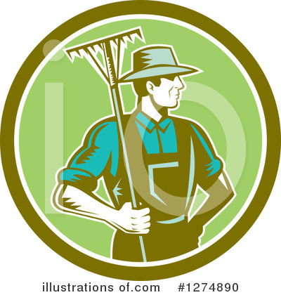 Gardener Clipart #1274890 by patrimonio