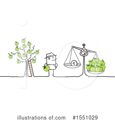 Royalty-Free (RF) Farmer Clipart Illustration by NL shop - Stock Sample #1551029