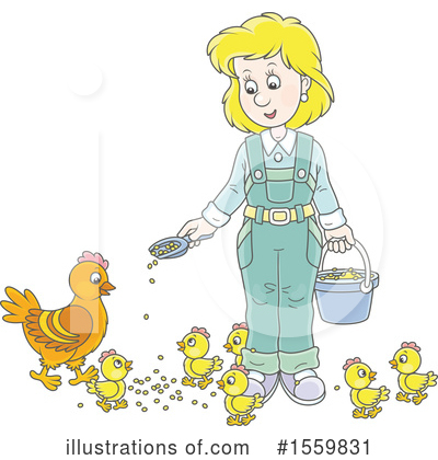 Chick Clipart #1559831 by Alex Bannykh